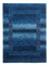 Alfombra Gabbeh - Loribaft Persa - 122 x 91 cm - azul