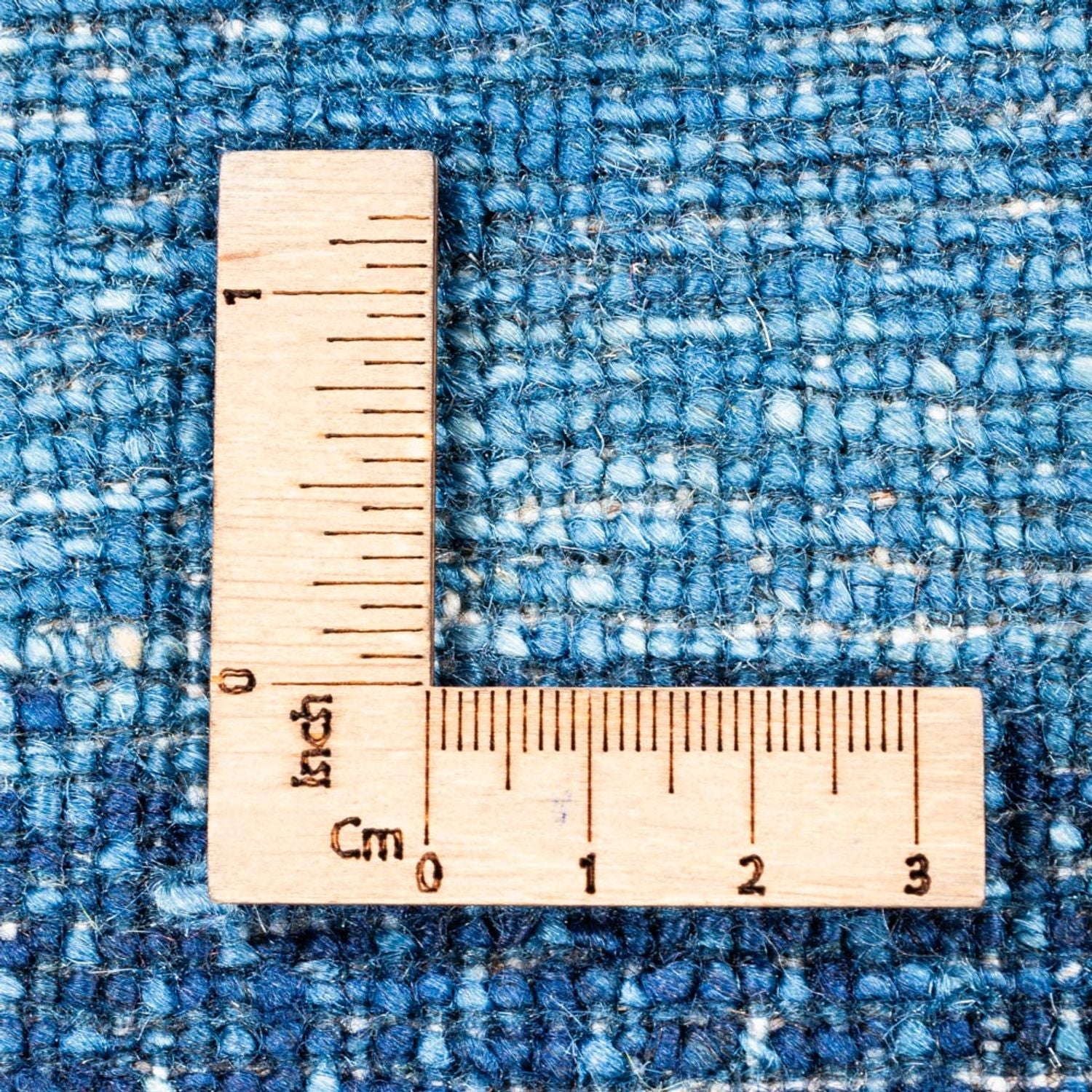 Alfombra Gabbeh - Loribaft Persa - 122 x 83 cm - azul