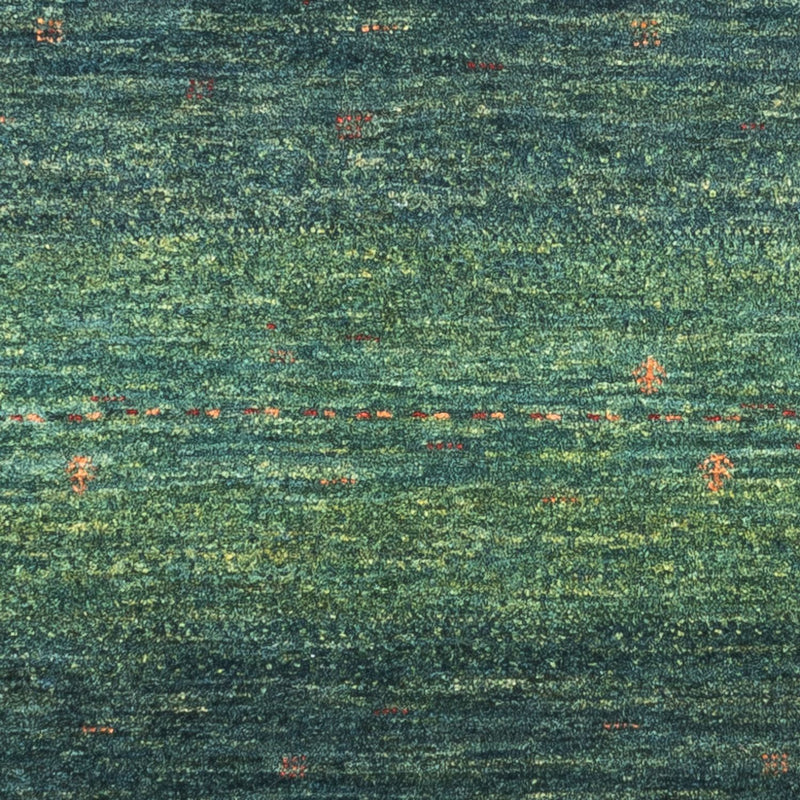 Alfombra Gabbeh - Loribaft Persa - 123 x 78 cm - verde