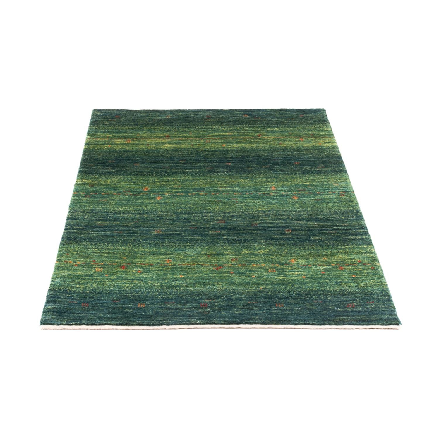 Alfombra Gabbeh - Loribaft Persa - 123 x 78 cm - verde