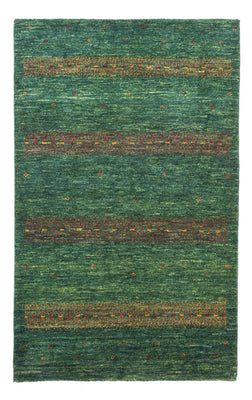 Alfombra Gabbeh - Loribaft Persa - 128 x 82 cm - verde