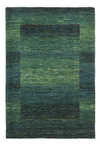 Alfombra Gabbeh - Loribaft Persa - 124 x 85 cm - verde