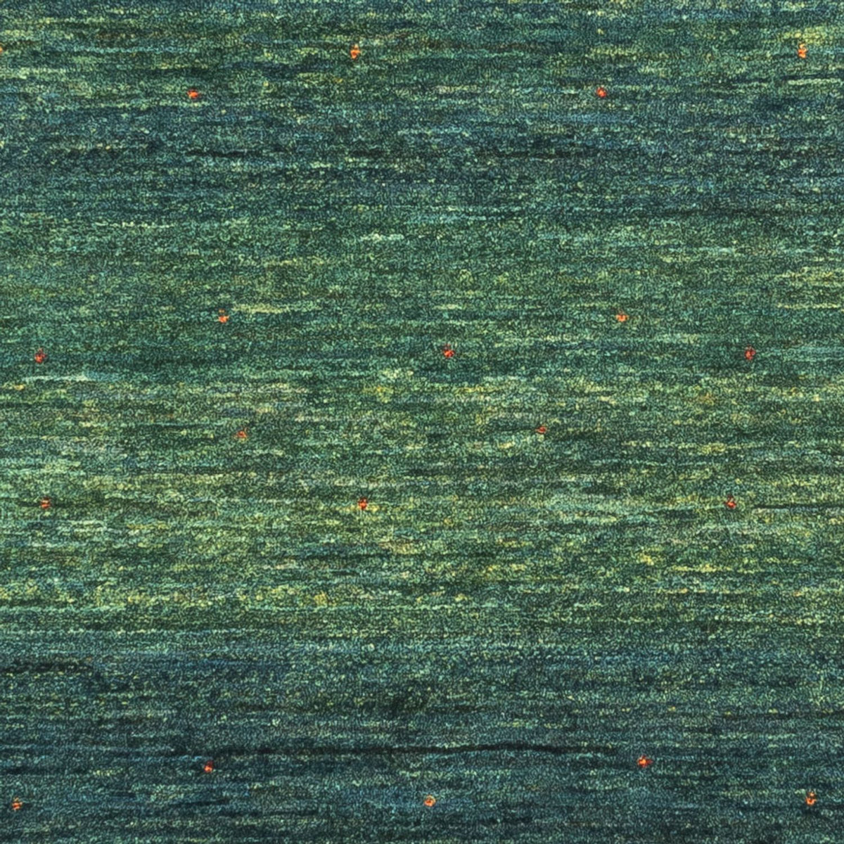 Alfombra Gabbeh - Loribaft Persa - 124 x 85 cm - verde
