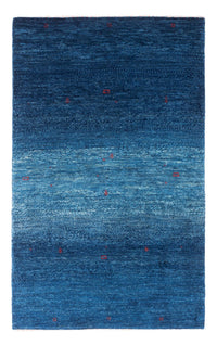 Alfombra Gabbeh - Loribaft Persa - 137 x 83 cm - azul