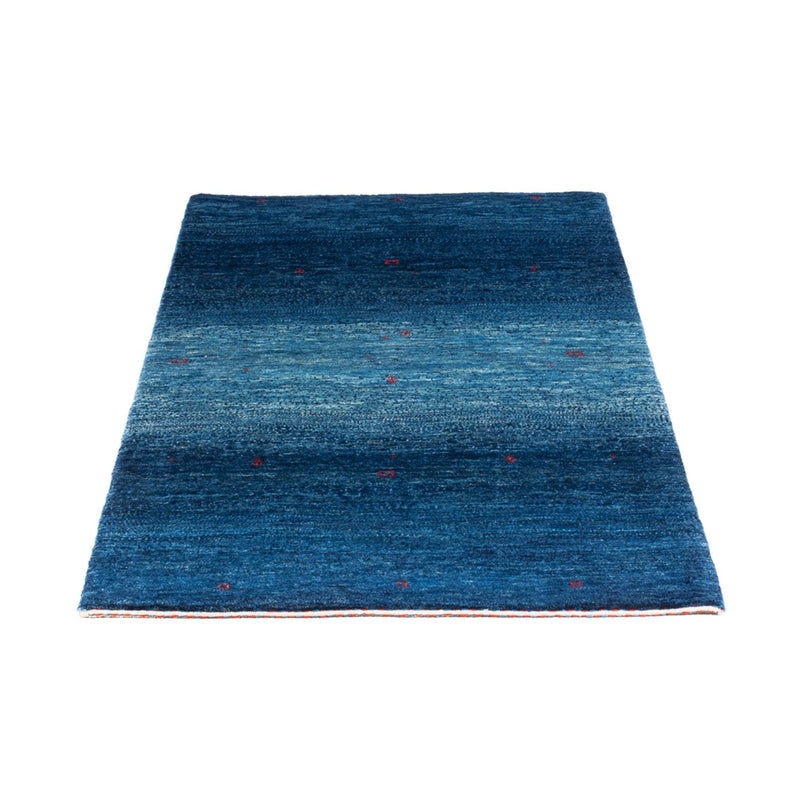 Alfombra Gabbeh - Loribaft Persa - 137 x 83 cm - azul