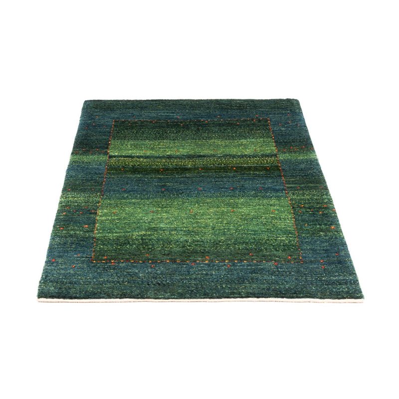 Alfombra Gabbeh - Loribaft Persa - 121 x 80 cm - verde