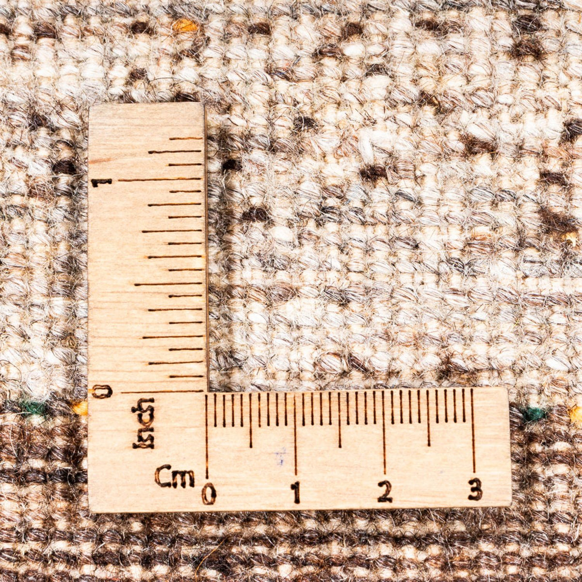 Alfombra Gabbeh - Loribaft Persa - 122 x 84 cm - gris