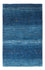 Alfombra Gabbeh - Loribaft Persa - 132 x 84 cm - azul