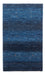 Alfombra Gabbeh - Loribaft Persa - 132 x 83 cm - azul