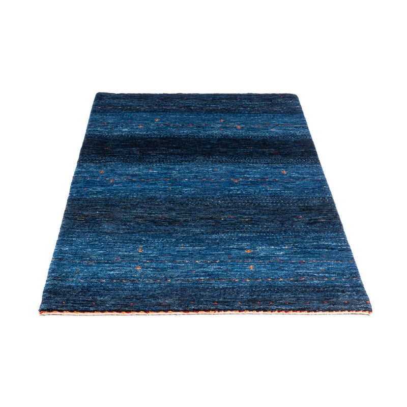 Alfombra Gabbeh - Loribaft Persa - 132 x 83 cm - azul