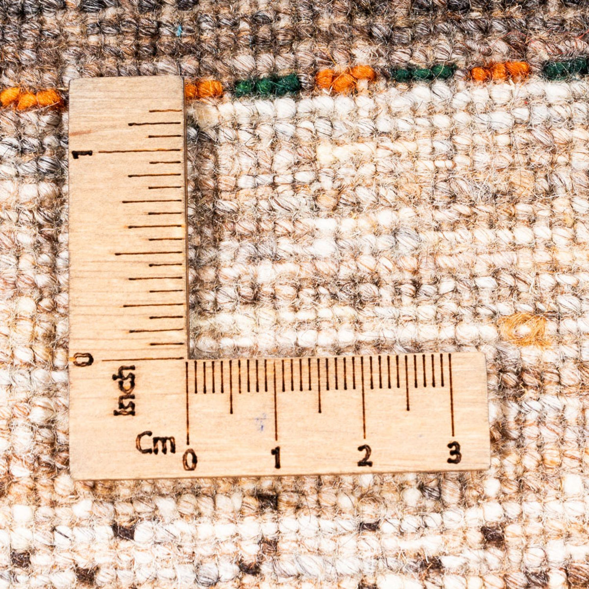 Alfombra Gabbeh - Loribaft Persa - 123 x 84 cm - gris