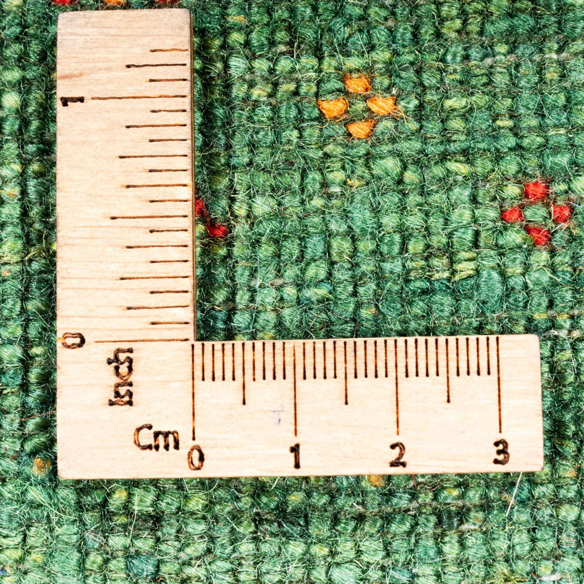 Alfombra Gabbeh - Loribaft Persa - 162 x 91 cm - verde