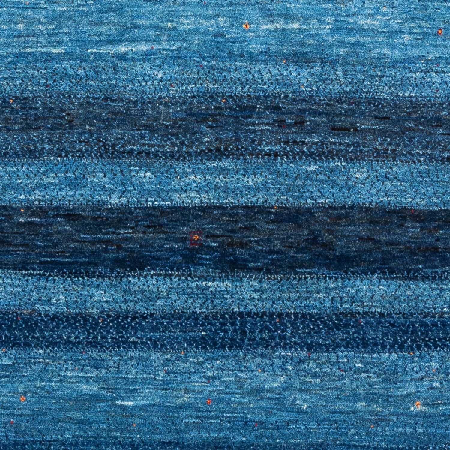 Alfombra Gabbeh - Loribaft Persa - 184 x 125 cm - azul