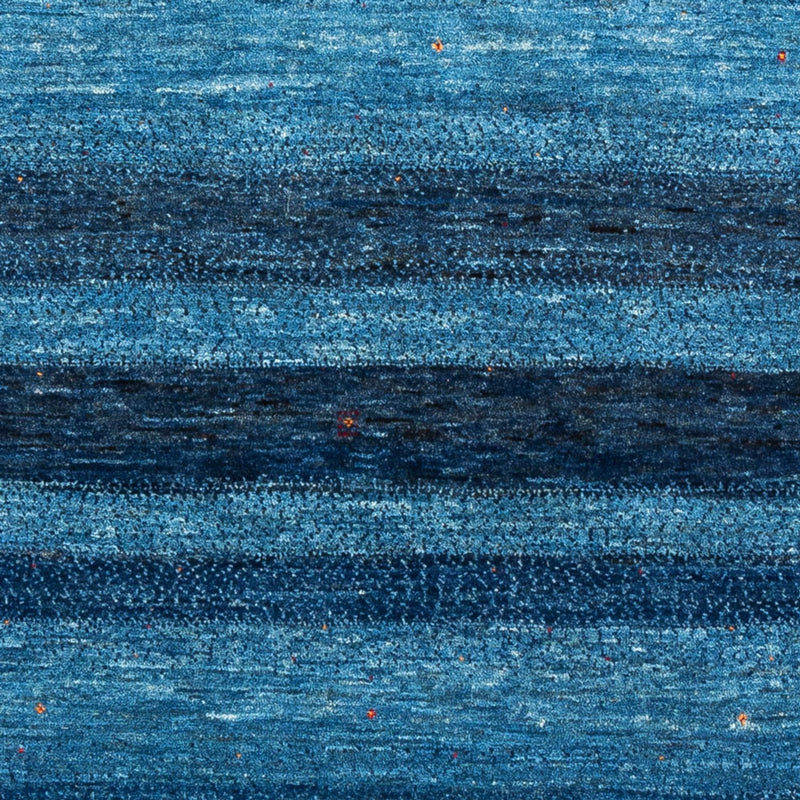 Alfombra Gabbeh - Loribaft Persa - 184 x 125 cm - azul