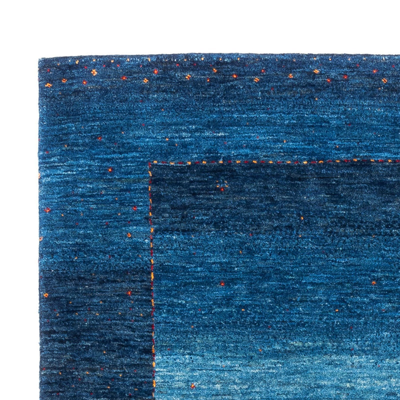 Alfombra Gabbeh - Loribaft Persa - 184 x 125 cm - azul