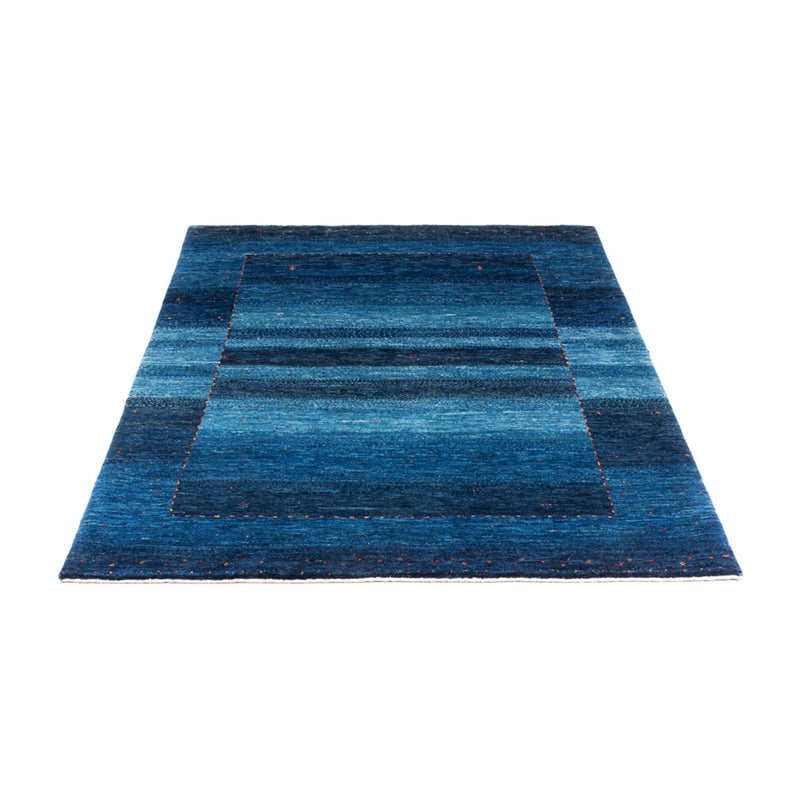 Alfombra Gabbeh - Loribaft Persa - 184 x 125 cm - azul