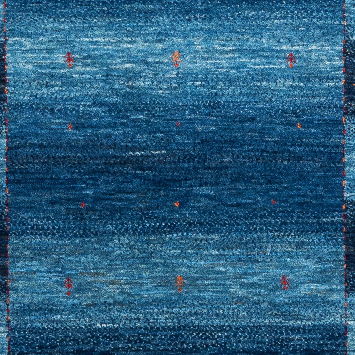 Alfombra Gabbeh - Loribaft Persa - 190 x 128 cm - azul
