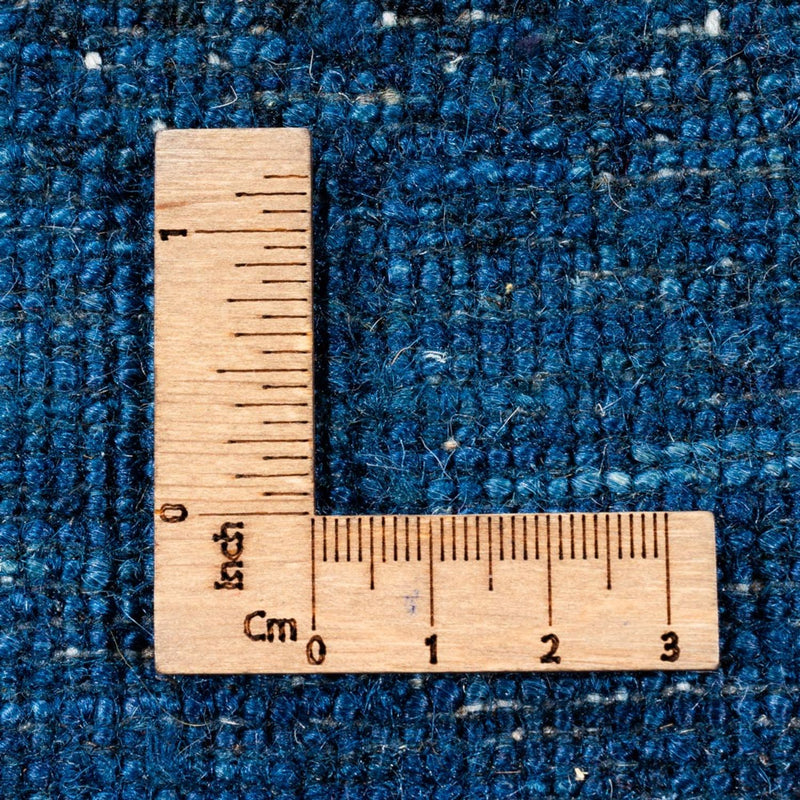 Alfombra Gabbeh - Loribaft Persa - 190 x 128 cm - azul