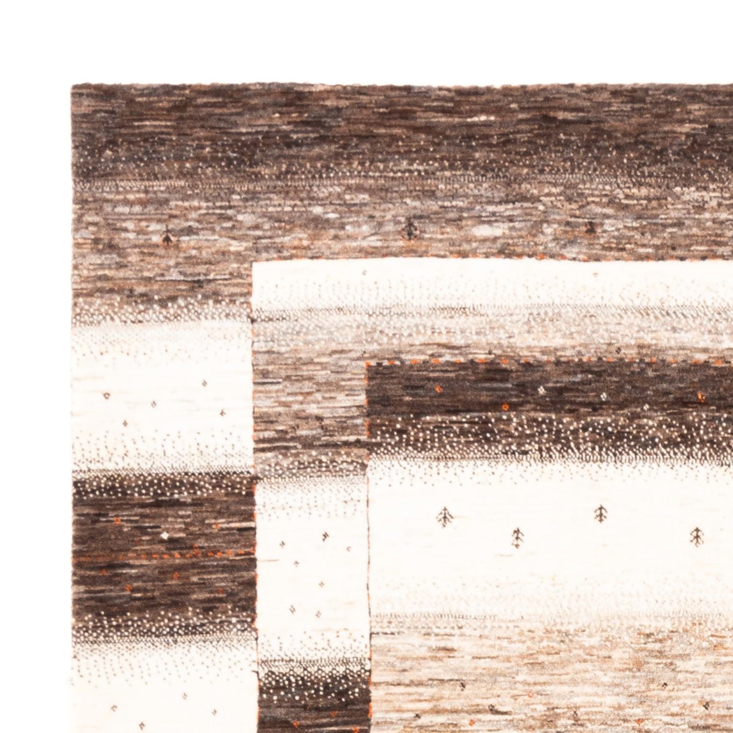 Alfombra Gabbeh - Loribaft Persa - 233 x 173 cm - natural