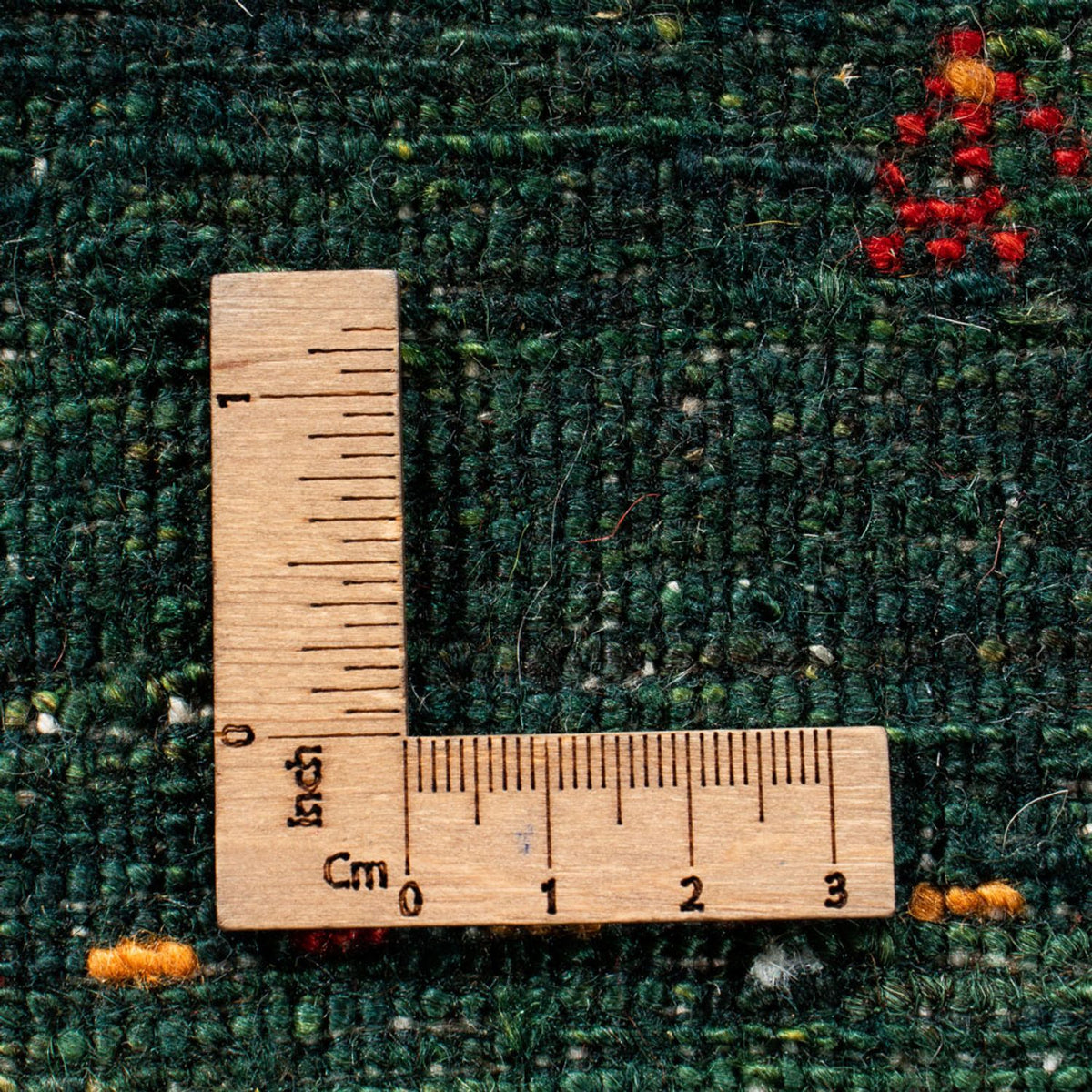 Alfombra Gabbeh - Loribaft Persa - 314 x 233 cm - verde