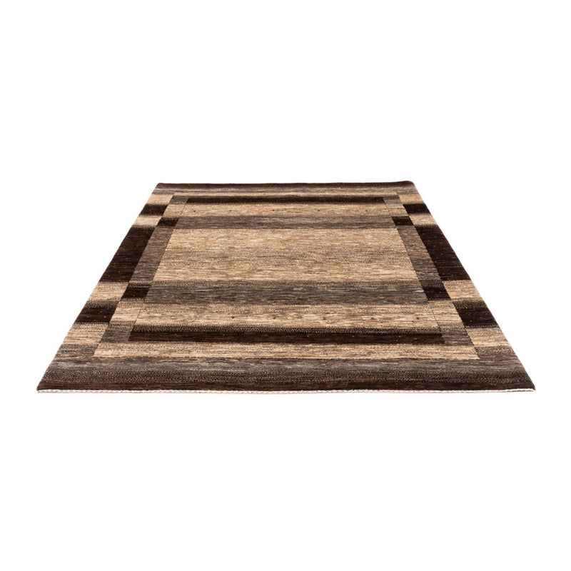 Alfombra Gabbeh - Loribaft Persa - 234 x 182 cm - gris