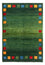 Alfombra Gabbeh - Loribaft Persa - 246 x 176 cm - verde