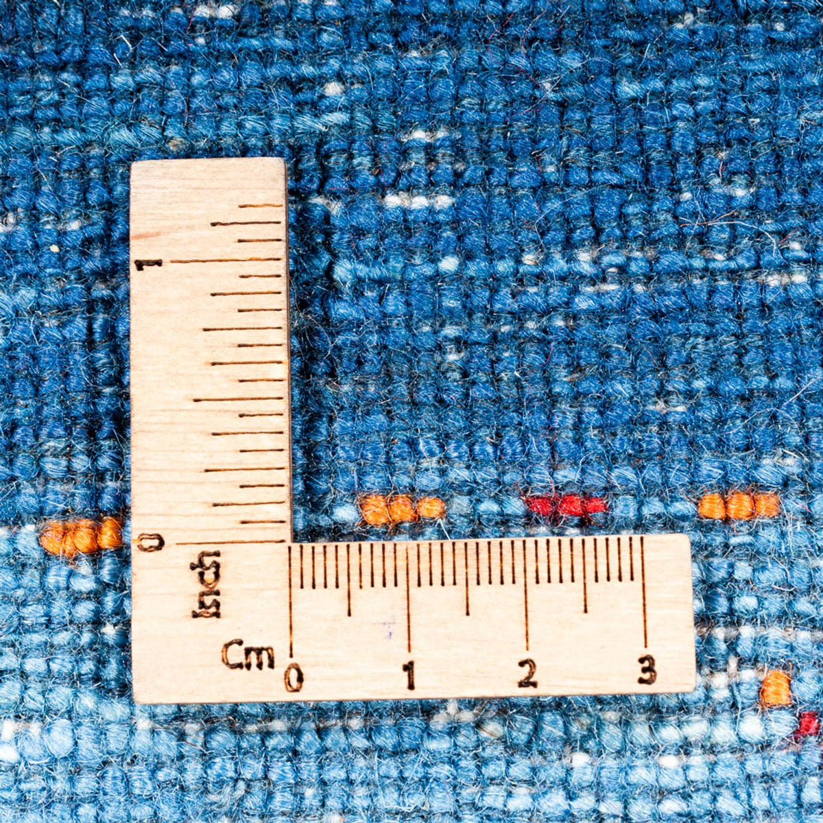 Alfombra Gabbeh - Loribaft Persa - 145 x 101 cm - azul