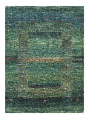 Alfombra Gabbeh - Loribaft Persa - 111 x 83 cm - verde