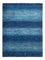 Alfombra Gabbeh - Loribaft Persa - 116 x 92 cm - azul