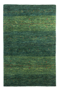 Alfombra Gabbeh - Loribaft Persa - 125 x 81 cm - verde