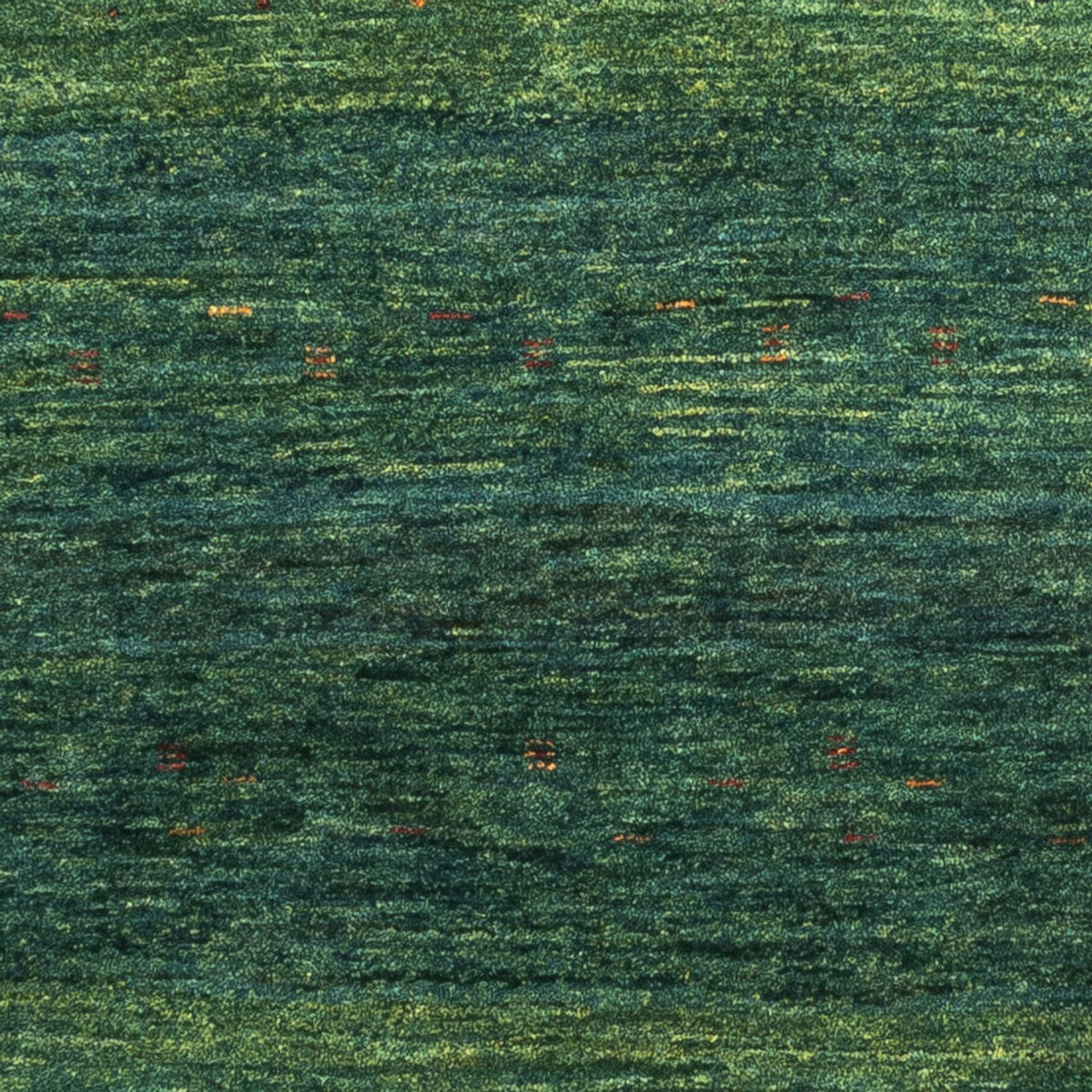 Alfombra Gabbeh - Loribaft Persa - 125 x 81 cm - verde