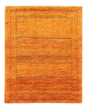 Alfombra Gabbeh - Loribaft Persa - 98 x 81 cm - oro