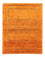 Alfombra Gabbeh - Loribaft Persa - 98 x 81 cm - oro