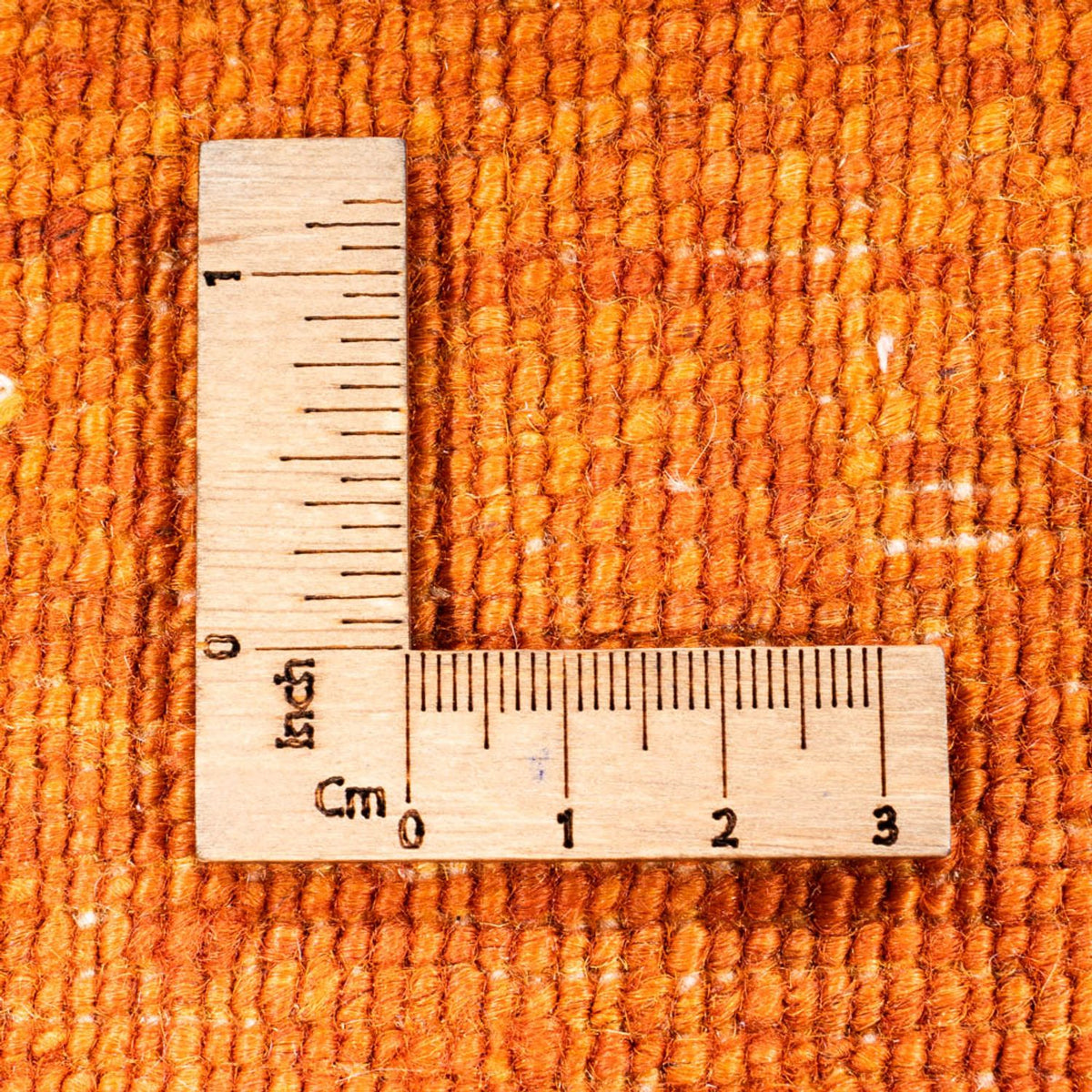 Alfombra Gabbeh - Loribaft Persa - 130 x 85 cm - oro