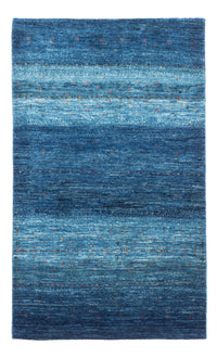 Alfombra Gabbeh - Loribaft Persa - 135 x 84 cm - azul