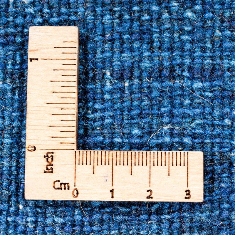 Alfombra Gabbeh - Loribaft Persa - 110 x 80 cm - azul