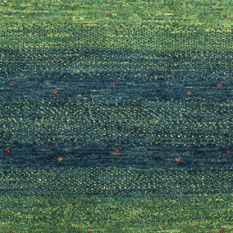 Alfombra Gabbeh - Loribaft Persa - 123 x 85 cm - verde