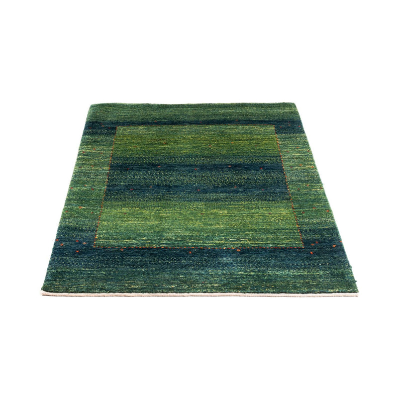 Alfombra Gabbeh - Loribaft Persa - 123 x 85 cm - verde