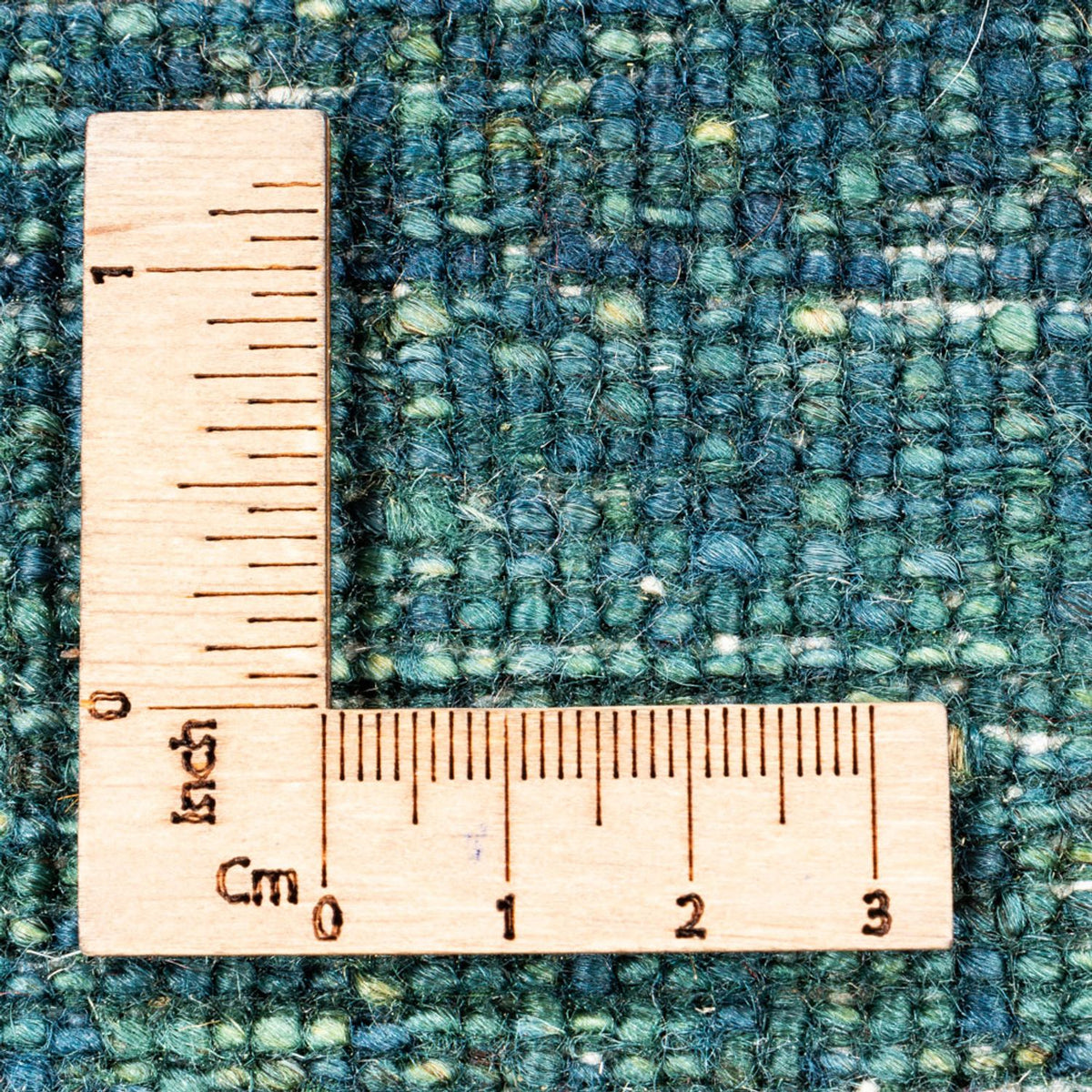 Alfombra Gabbeh - Loribaft Persa - 123 x 85 cm - verde