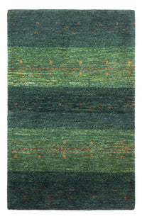 Alfombra Gabbeh - Loribaft Persa - 130 x 85 cm - verde