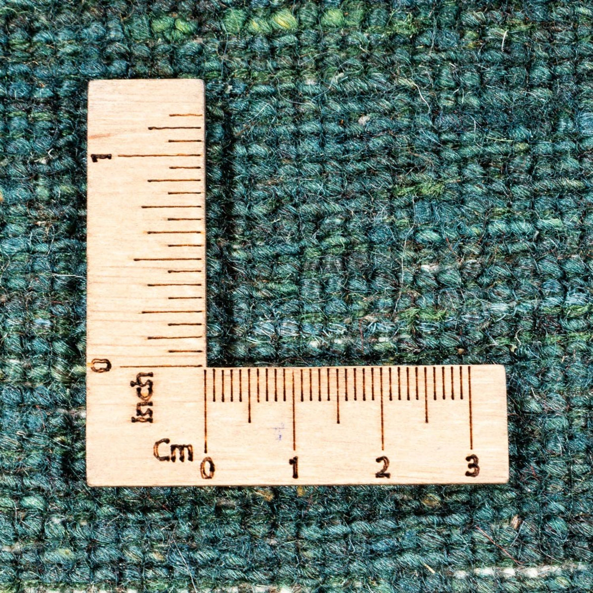 Alfombra Gabbeh - Loribaft Persa - 130 x 85 cm - verde