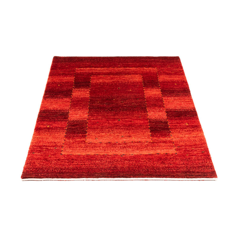 Alfombra Gabbeh - Loribaft Persa - 122 x 80 cm - rojo