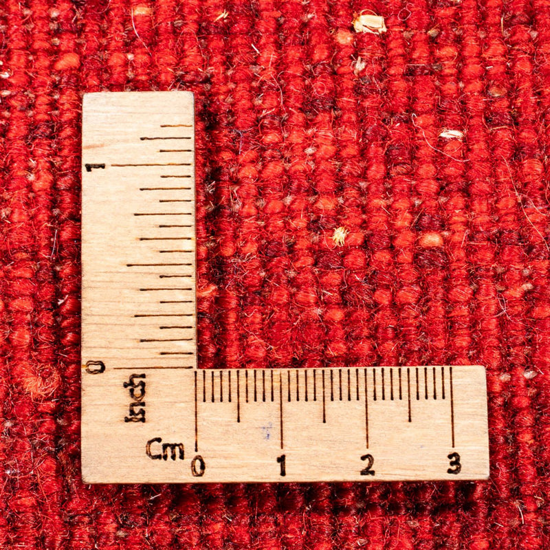 Alfombra Gabbeh - Loribaft Persa - 122 x 80 cm - rojo