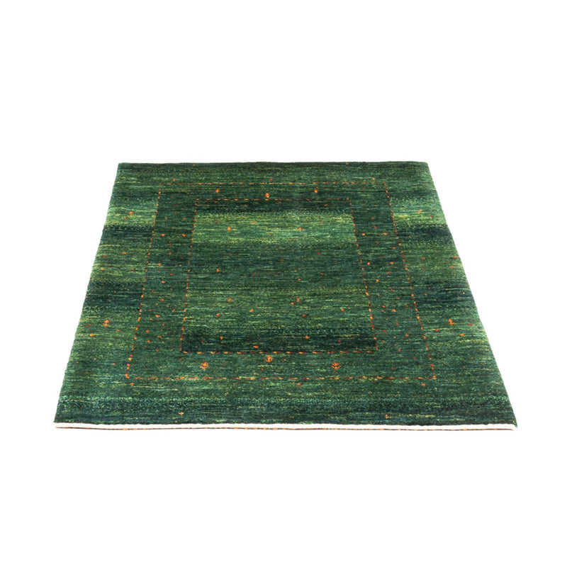 Alfombra Gabbeh - Loribaft Persa - 119 x 86 cm - verde
