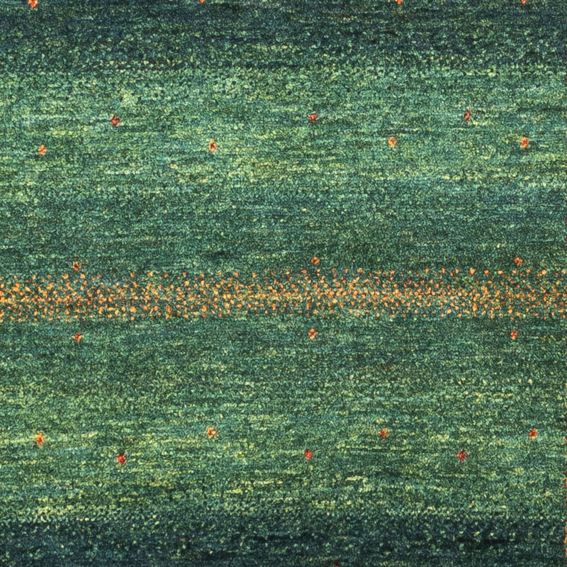 Alfombra Gabbeh - Loribaft Persa - 127 x 86 cm - verde