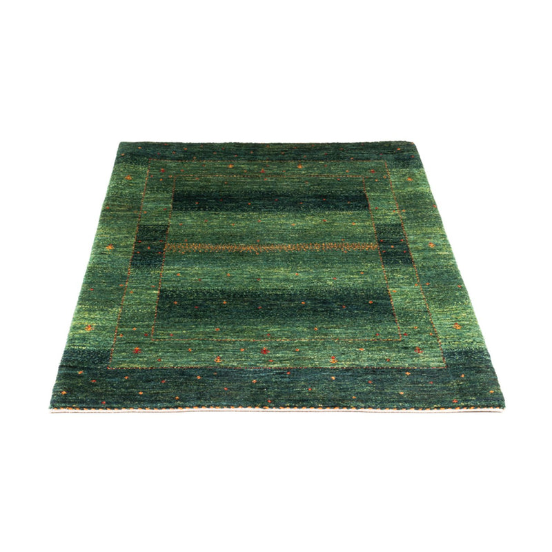 Alfombra Gabbeh - Loribaft Persa - 127 x 86 cm - verde
