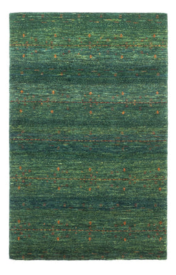 Alfombra Gabbeh - Loribaft Persa - 127 x 82 cm - verde