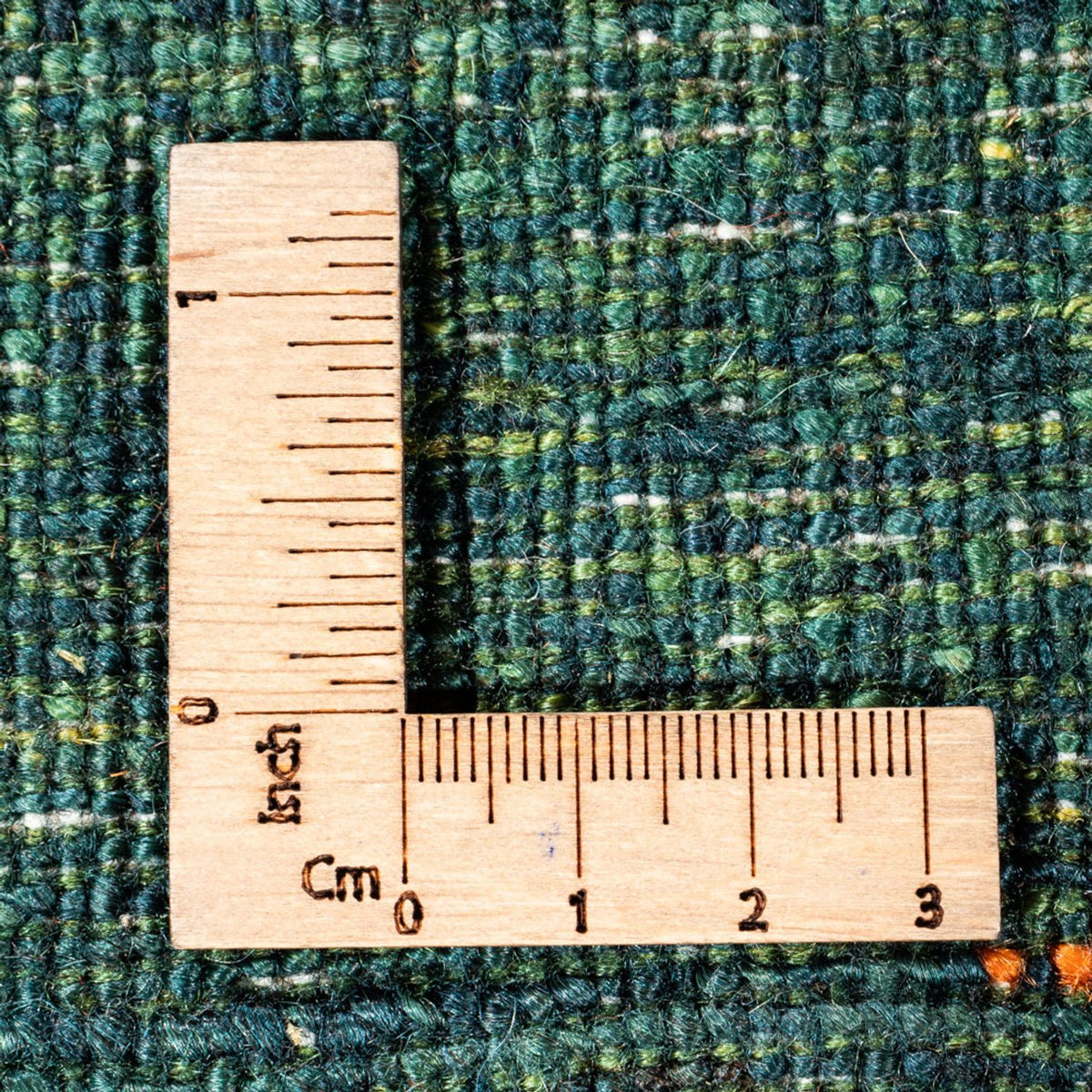 Alfombra Gabbeh - Loribaft Persa - 107 x 78 cm - verde