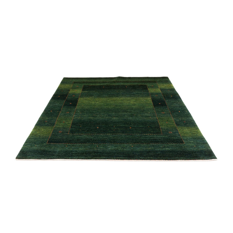 Alfombra Gabbeh - Loribaft Persa - 228 x 175 cm - verde