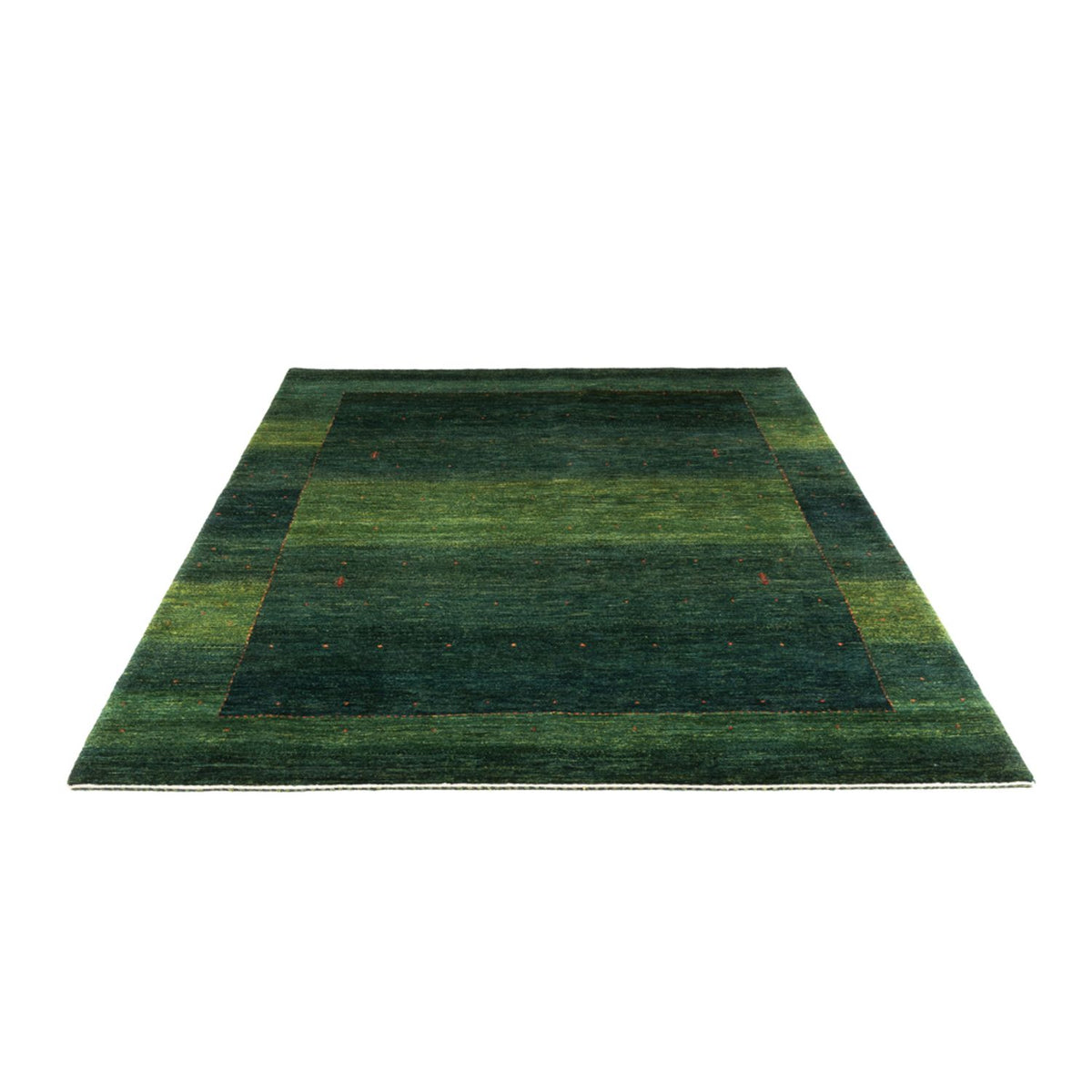 Alfombra Gabbeh - Loribaft Persa - 229 x 170 cm - verde